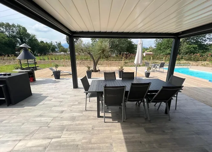 Mas Avec Piscine Et Jacuzzi Sur Sur Вилла
