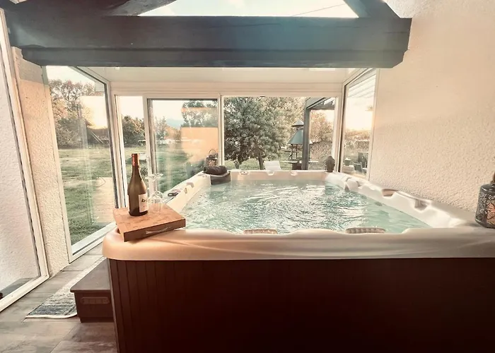 Mas Avec Piscine Et Jacuzzi Sur Sur 滨海阿热莱斯